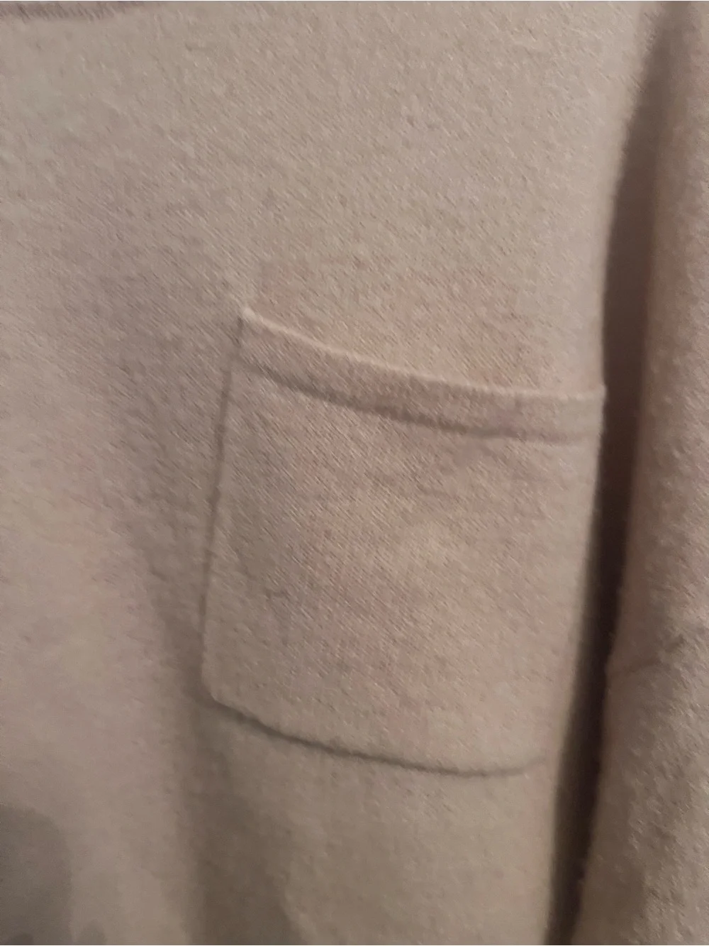 BANANA REPUBLIC Caro Oversized Lightweight 100% Cashmere Sweater Blush Pink Sz S